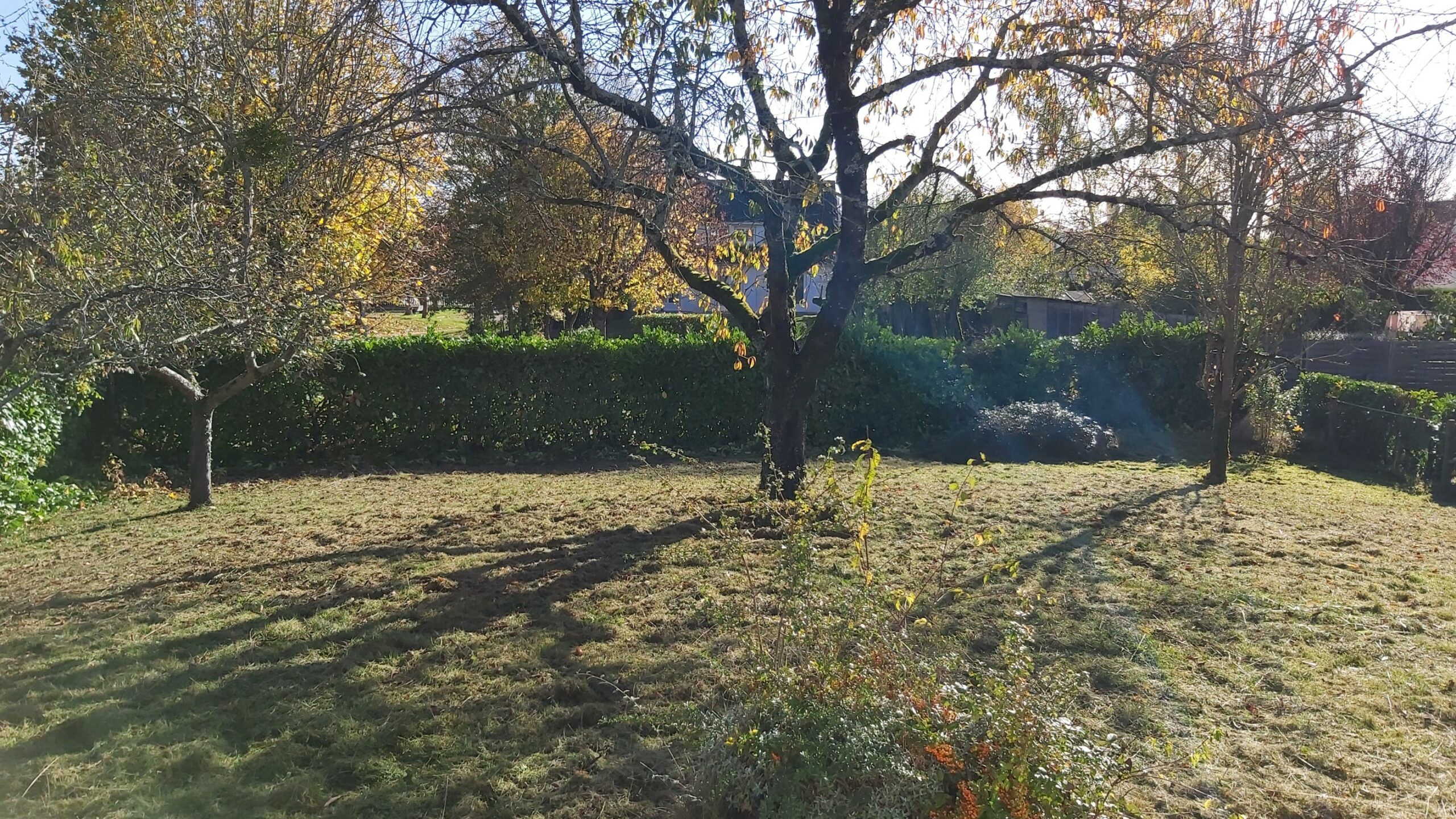 débroussaillage du terrain de Beaugency